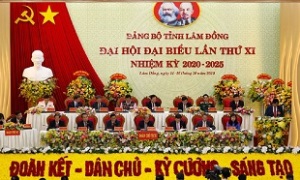 Đại hội đại biểu Đảng bộ tỉnh Lâm Đồng lần thứ XI, nhiệm kỳ 2020- 2025 thành công tốt đẹp